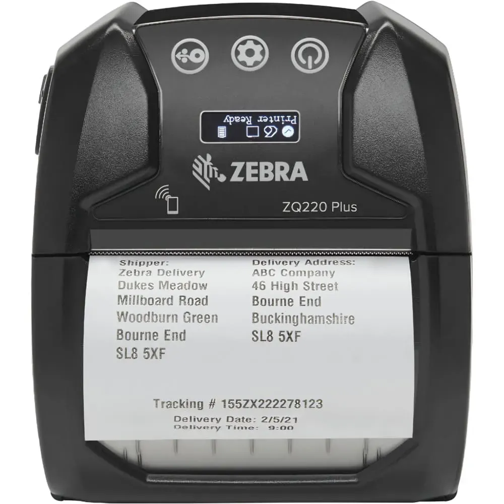 Impressora Térmica Portátil Zebra ZQ220 Plus