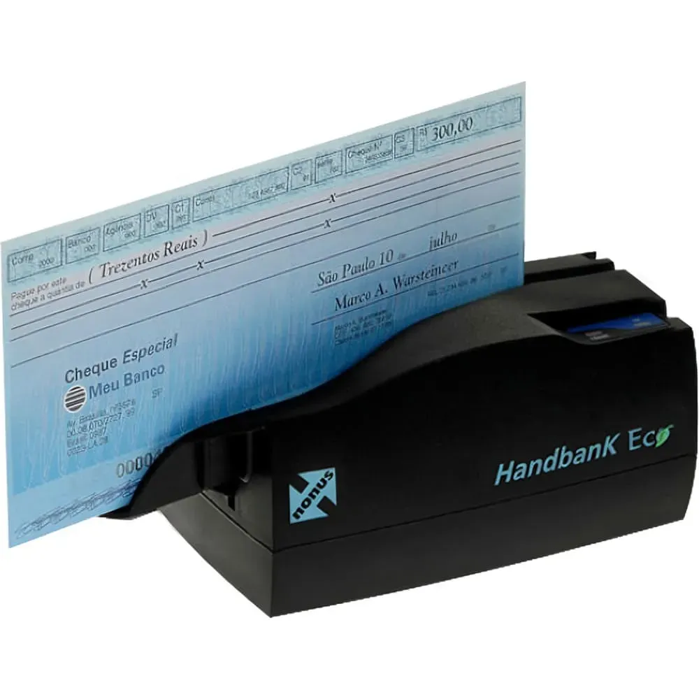 Leitor de Cheque Nonus Handbank Eco 10